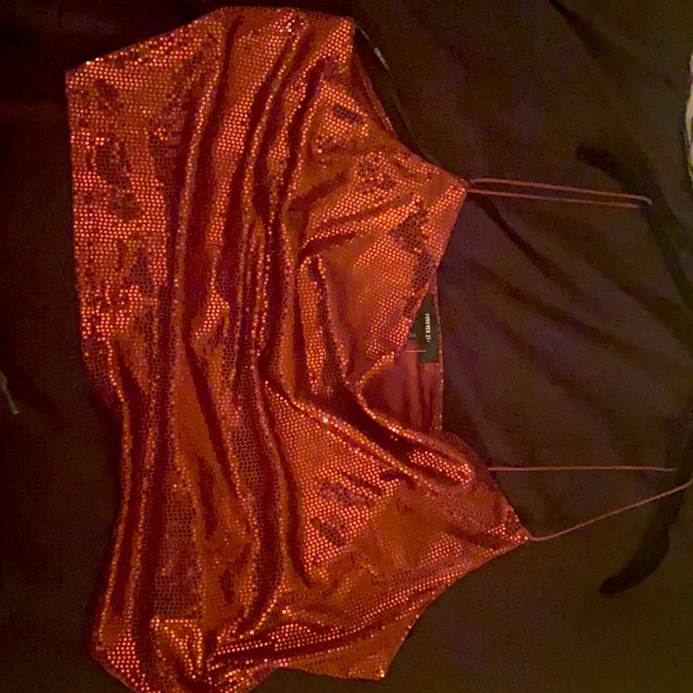 Plus size crop top tank